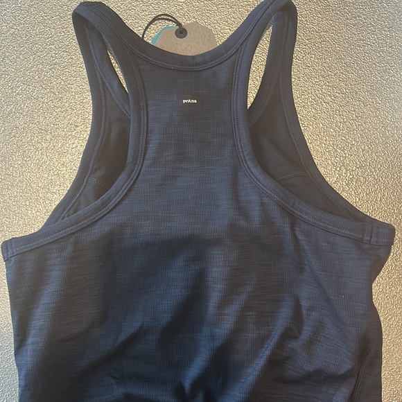 NWT PrAna Becksa Scoop Neck Tank in Nautical Heather - Picture 7 of 7
